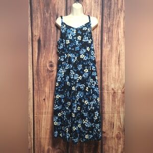 Torrid Floral Summer Sun Dress Midi In Size 1X